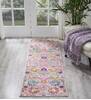 Nourison Passion Grey Runner 110 X 60 Area Rug  805-114410 Thumb 3
