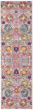 Nourison Passion Grey Runner 6 ft and Smaller Polypropylene Carpet 114410