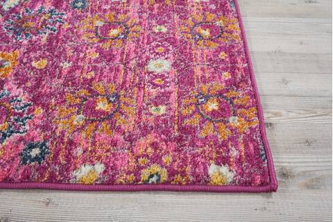 Nourison Passion Purple Runner 110 X 60 Area Rug 805-114411 Image 4
