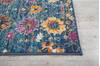 Nourison Passion Blue Runner 22 X 76 Area Rug  805-114412 Thumb 4