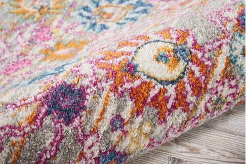 Nourison Passion Grey Runner 22 X 76 Area Rug 805-114414 Image 2