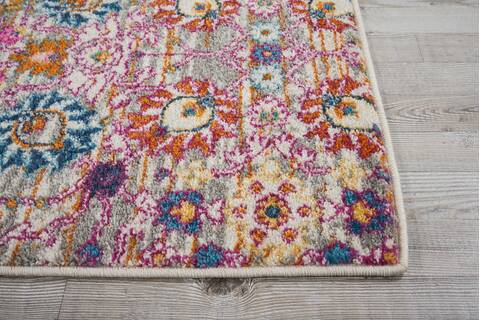 Nourison Passion Grey Runner 22 X 76 Area Rug 805-114414 Image 4
