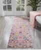 Nourison Passion Grey Runner 22 X 76 Area Rug 805-114414 Thumb 3