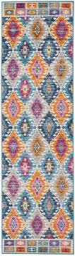 Nourison Passion Multicolor Runner 6 to 9 ft Polypropylene Carpet 114421