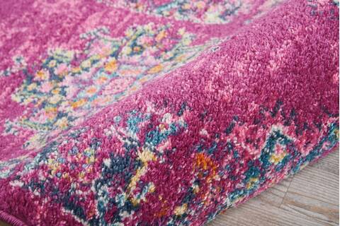 Nourison Passion Purple Runner 110 X 60 Area Rug 805-114422 Image 2