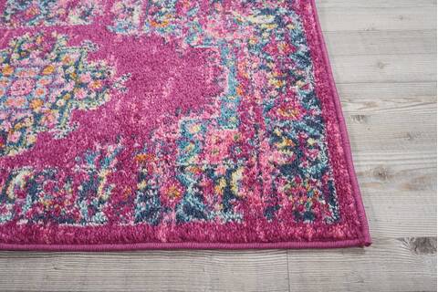 Nourison Passion Purple Runner 110 X 60 Area Rug 805-114422 Image 4