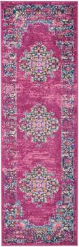 Nourison Passion Purple Runner 1'10" X 6'0" Area Rug  805-114422