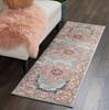 Nourison Passion Grey Runner 110 X 60 Area Rug 805-114425 Thumb 3
