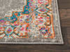 Nourison Passion Grey Runner 110 X 60 Area Rug 805-114425 Thumb 4