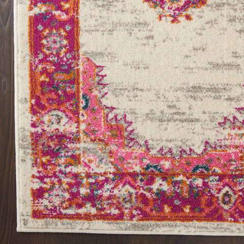 Nourison Passion Beige Runner 22 X 100 Area Rug 805-114427 Image 1