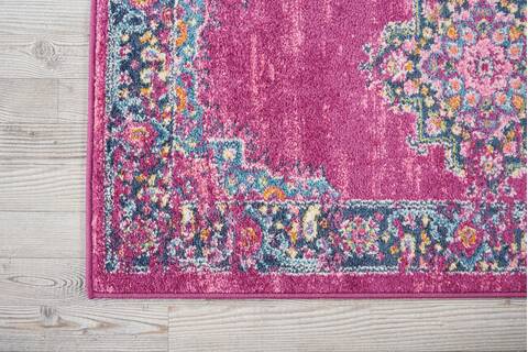 Nourison Passion Purple Runner 22 X 76 Area Rug 805-114429 Image 1