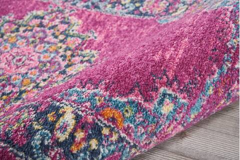 Nourison Passion Purple Runner 22 X 76 Area Rug 805-114429 Image 2