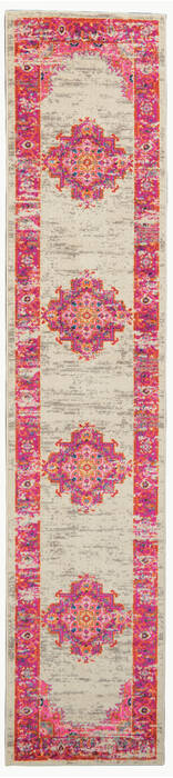 Nourison Passion Beige Runner 22 X 76 Area Rug 805-114430 Image 0