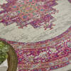 Nourison Passion Beige Round 80 X 80 Area Rug 805-114434 Thumb 4