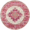 Nourison Passion Beige Round 80 X 80 Area Rug  805-114434 Thumb 0