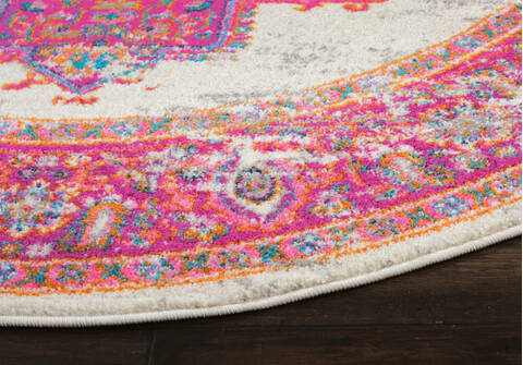 Nourison Passion Beige Round 40 X 40 Area Rug 805-114436 Image 5