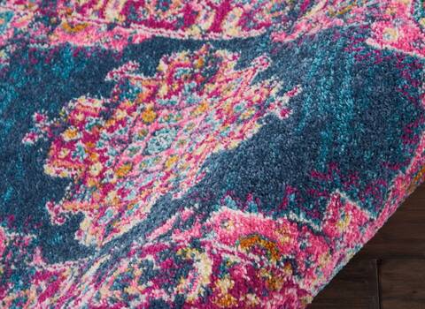 Nourison Passion Blue 110 X 210 Area Rug 805-114437 Image 2