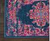 Nourison Passion Blue 110 X 210 Area Rug 805-114437 Thumb 1
