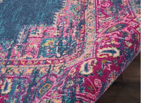 Nourison Passion Blue 80 X 100 Area Rug 805-114438 Image 2