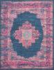 Nourison Passion Blue 80 X 100 Area Rug  805-114438 Thumb 0