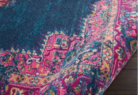 Nourison Passion Blue 67 X 96 Area Rug 805-114439 Image 2