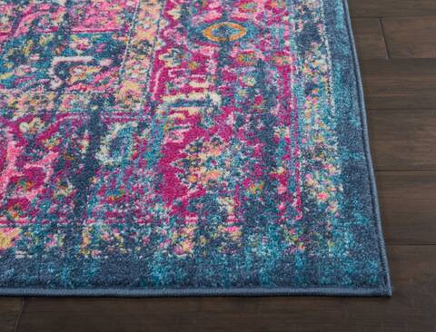 Nourison Passion Blue 67 X 96 Area Rug 805-114439 Image 5