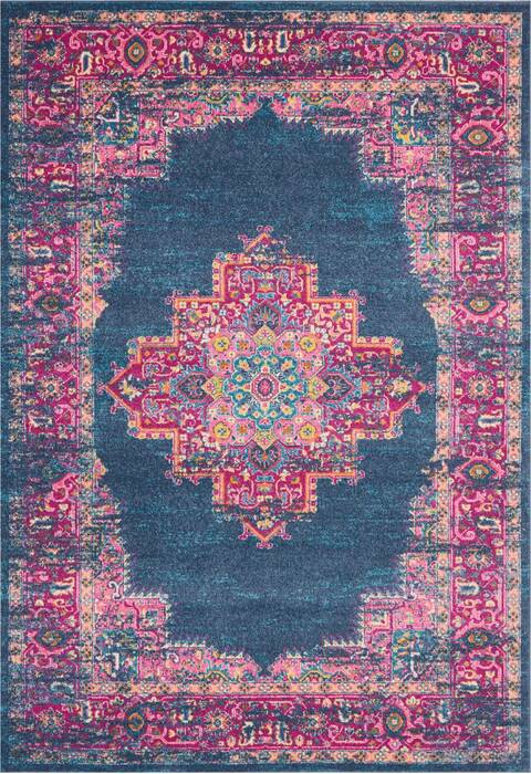 Nourison Passion Blue 67 X 96 Area Rug 805-114439 Image 0