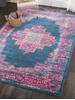 Nourison Passion Blue 67 X 96 Area Rug 805-114439 Thumb 3