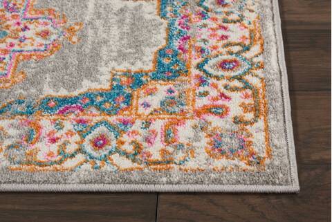 Nourison Passion Grey 110 X 210 Area Rug 805-114440 Image 5