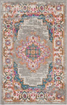 Nourison Passion Grey 1'10" X 2'10" Area Rug  805-114440