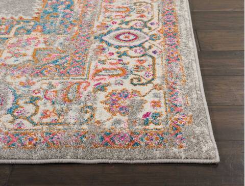 Nourison Passion Grey 67 X 96 Area Rug 805-114442 Image 5
