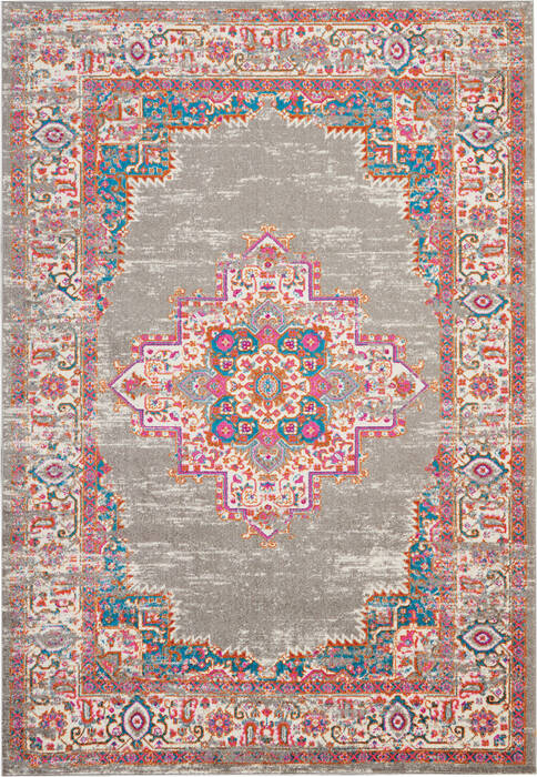 Nourison Passion Grey 67 X 96 Area Rug 805-114442 Image 0