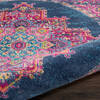 Nourison Passion Blue Round 80 X 80 Area Rug 805-114444 Thumb 2