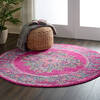 Nourison Passion Purple Round 53 X 53 Area Rug  805-114445 Thumb 3