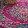 Nourison Passion Purple Round 53 X 53 Area Rug 805-114445 Thumb 4