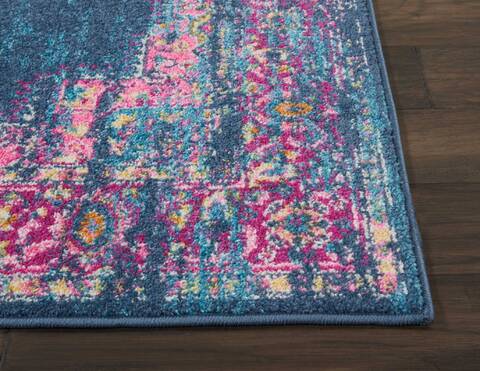 Nourison Passion Blue 39 X 59 Area Rug 805-114447 Image 5