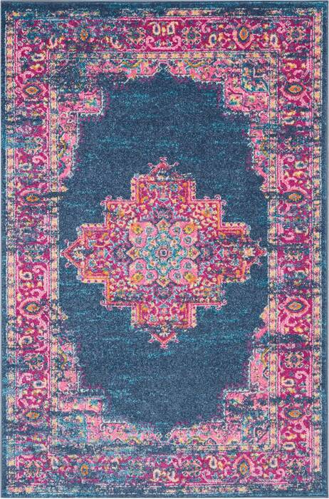 Nourison Passion Blue 39 X 59 Area Rug 805-114447 Image 0