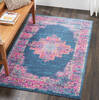 Nourison Passion Blue 39 X 59 Area Rug 805-114447 Thumb 4