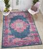 Nourison Passion Blue 53 X 73 Area Rug  805-114448 Thumb 3