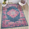 Nourison Passion Blue 53 X 73 Area Rug  805-114448 Thumb 4