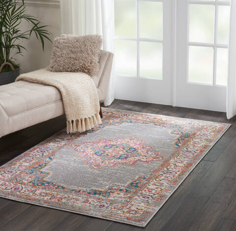 Nourison Passion Grey 39 X 59 Area Rug 805-114450 Image 3