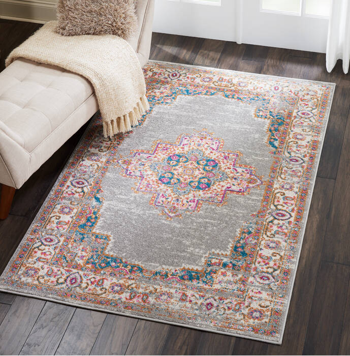 Nourison Passion Grey 39 X 59 Area Rug 805-114450 Image 4
