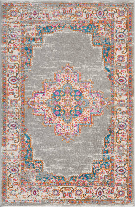 Nourison Passion Grey 39 X 59 Area Rug 805-114450 Image 0