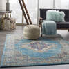 Nourison Passion Blue 39 X 59 Area Rug  805-114451 Thumb 5