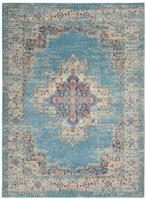 Nourison Passion Blue 53 X 73 Area Rug 805-114452 Image 0