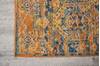 Nourison Passion Blue Runner 110 X 60 Area Rug 805-114453 Thumb 1