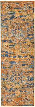 Nourison Passion Blue Runner 1'10" X 6'0" Area Rug  805-114453