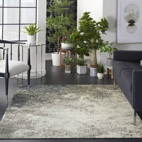 Nourison Passion Grey 39 X 59 Area Rug 805-114461 Image 3