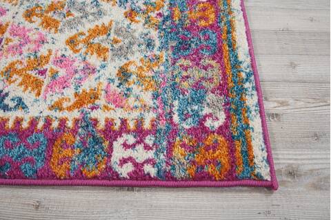 Nourison Passion Beige Runner 110 X 60 Area Rug 805-114463 Image 4