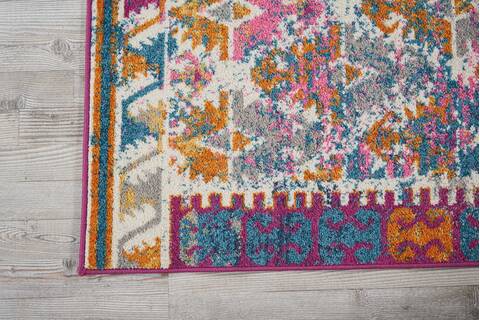 Nourison Passion Beige Runner 22 X 76 Area Rug 805-114464 Image 1